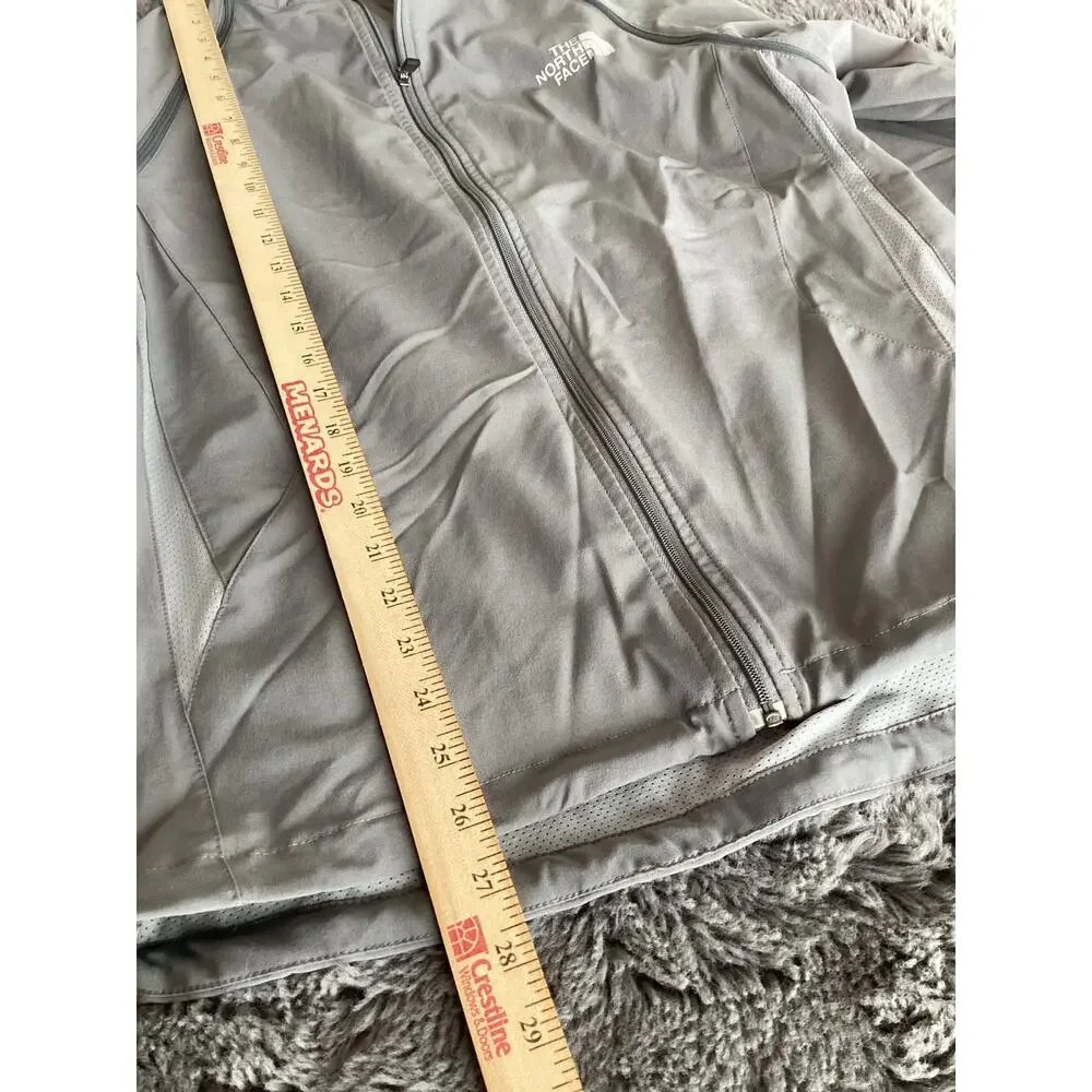 The North Face Men's Convertible Vedder Jacket Athletic Stretch Gray Size Medium